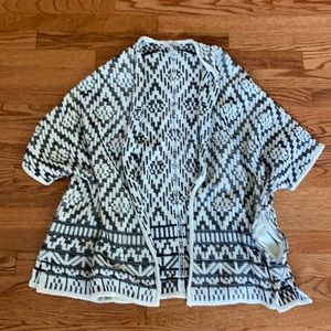 Joie Anthropologie Sweater Jacket Open Casual Boho Knit w/Pockets S New/ Unworn